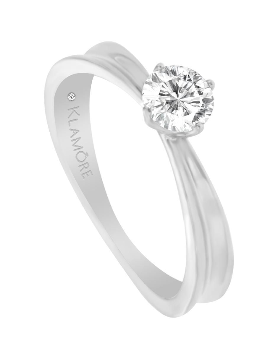 Solitario 14 k Wendy diamante 2