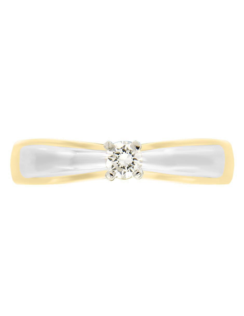 Solitario 14 k Kira diamante Solitario 14 k Kira diamante