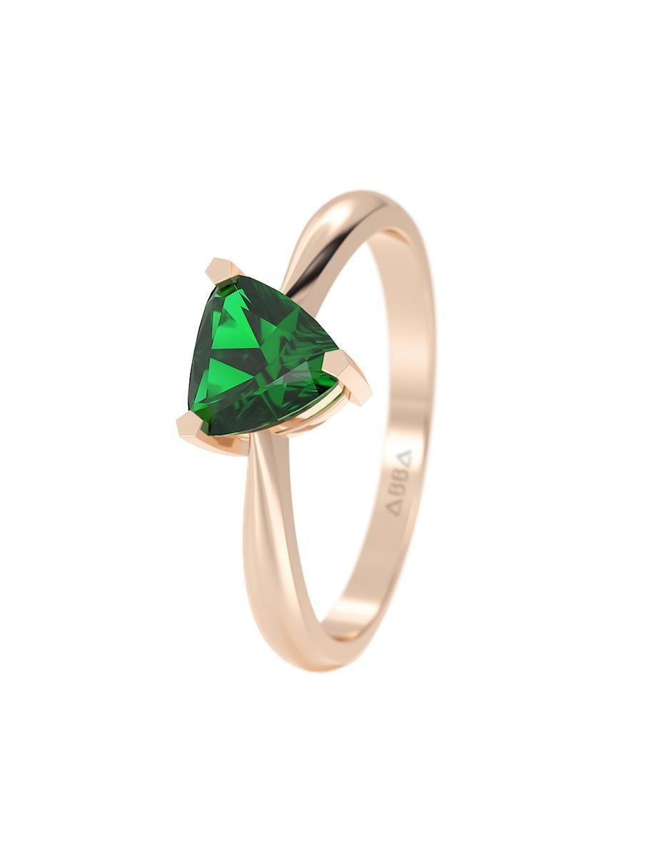 Anillo de compromiso 10 k 2