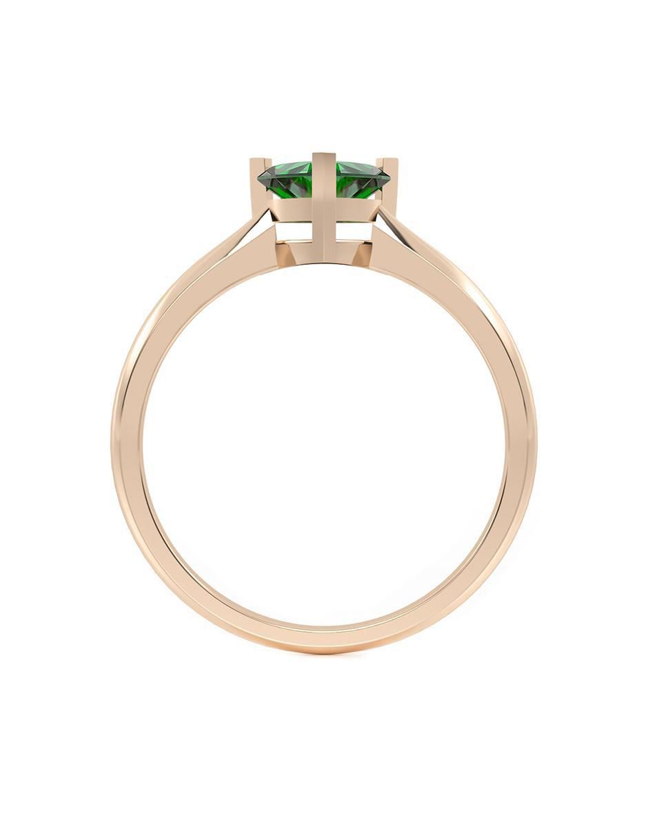 Anillo de compromiso 14 k 3