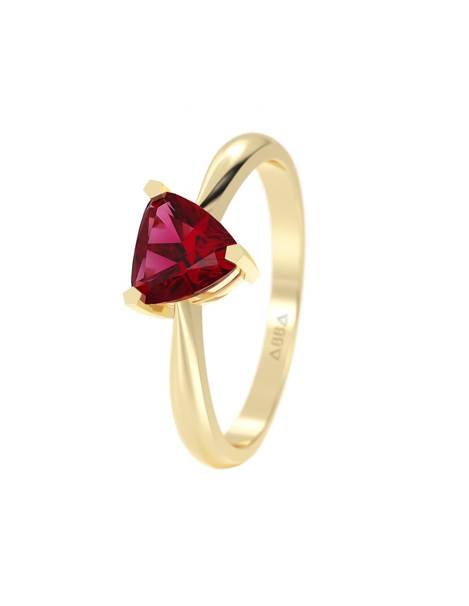 Anillo de compromiso 10 k 5