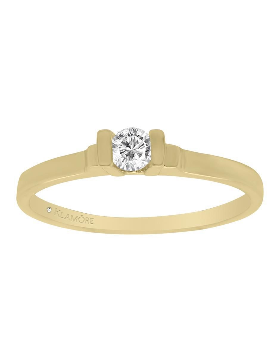 Solitario 14 k Kambri diamante Solitario 14 k Kambri diamante