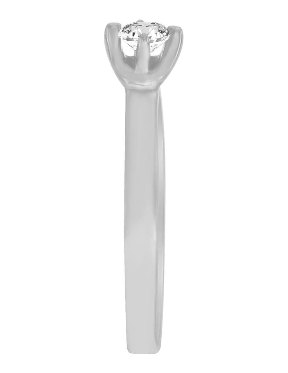 Solitario 14 k Adnya diamante 4