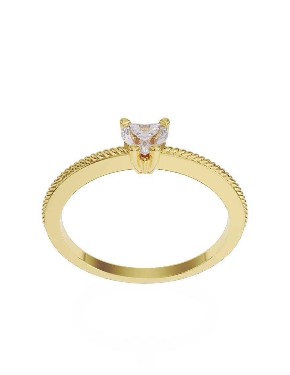 Anillo de compromiso 14 k 2