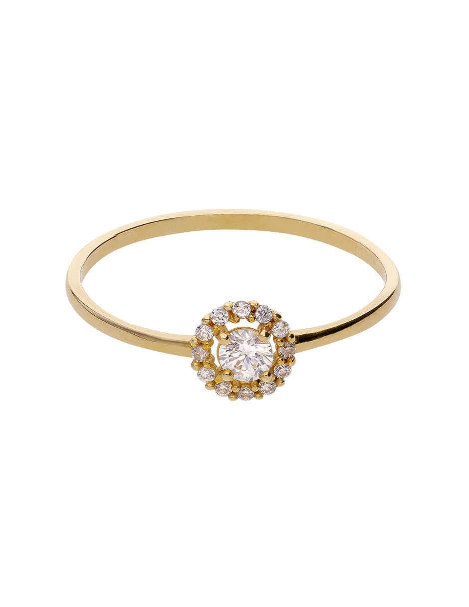 Anillo de compromiso 10 k Promesa