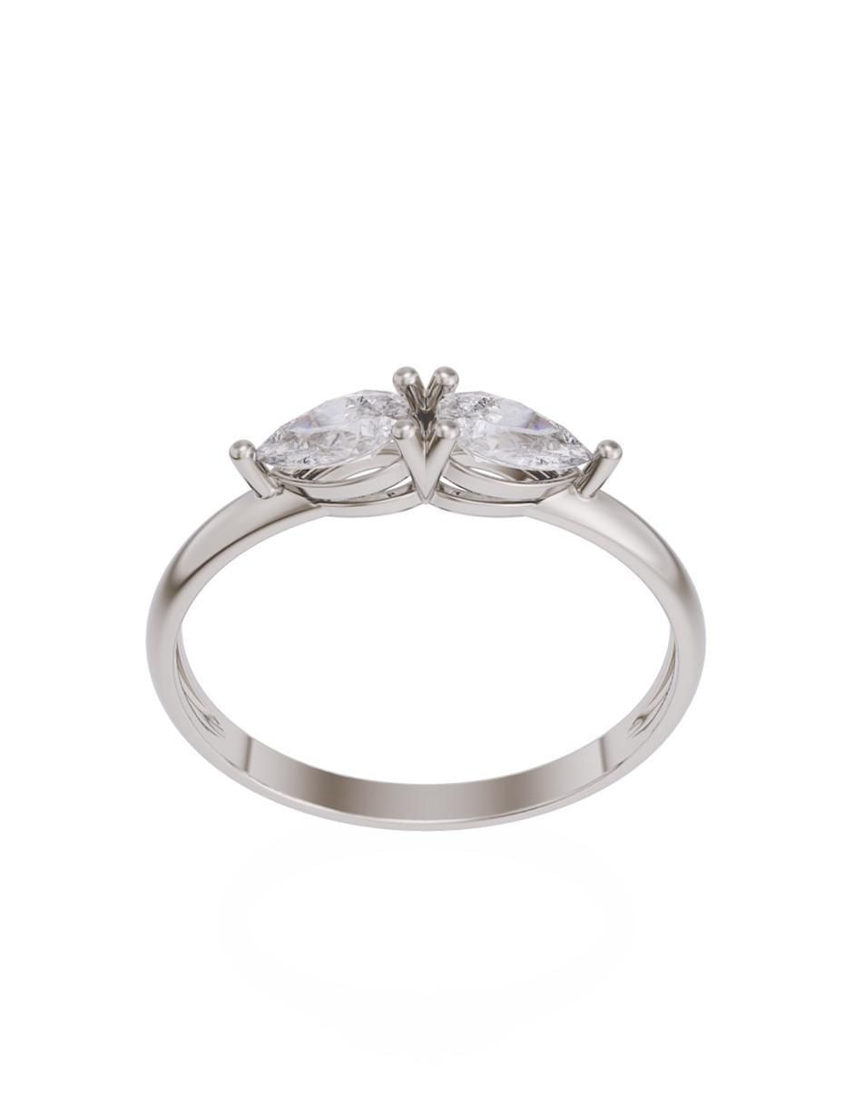 Anillo de compromiso 10 k Promesa 3