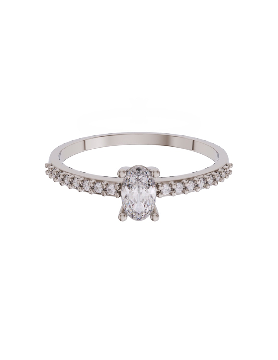 Anillo de compromiso de oro 10 K Promesa zirconia Anillo de compromiso de oro 10 K Promesa zirconia