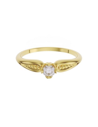 Anillo de compromiso 14 k Promesa