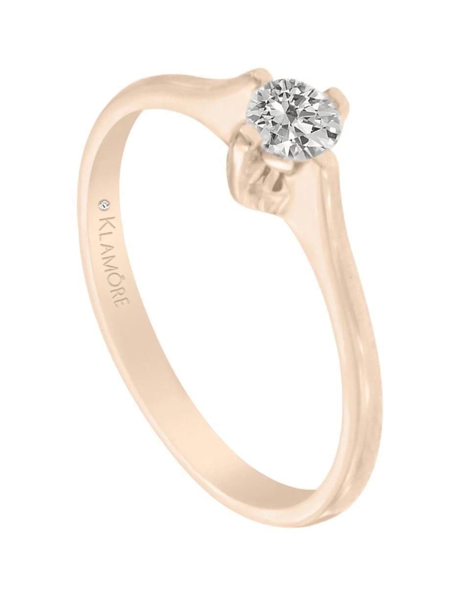 Anillo de compromiso 14 k Karat diamante 3