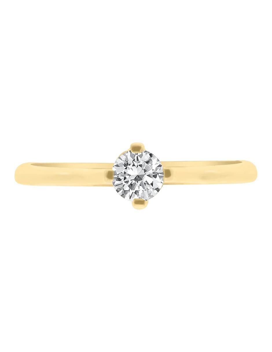 Anillo de compromiso 14 k Karat diamante Anillo de compromiso 14 k Karat diamante