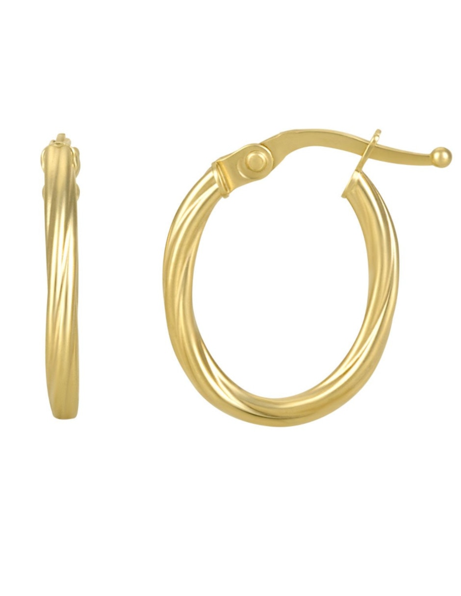 Arracadas de oro 14 K 2