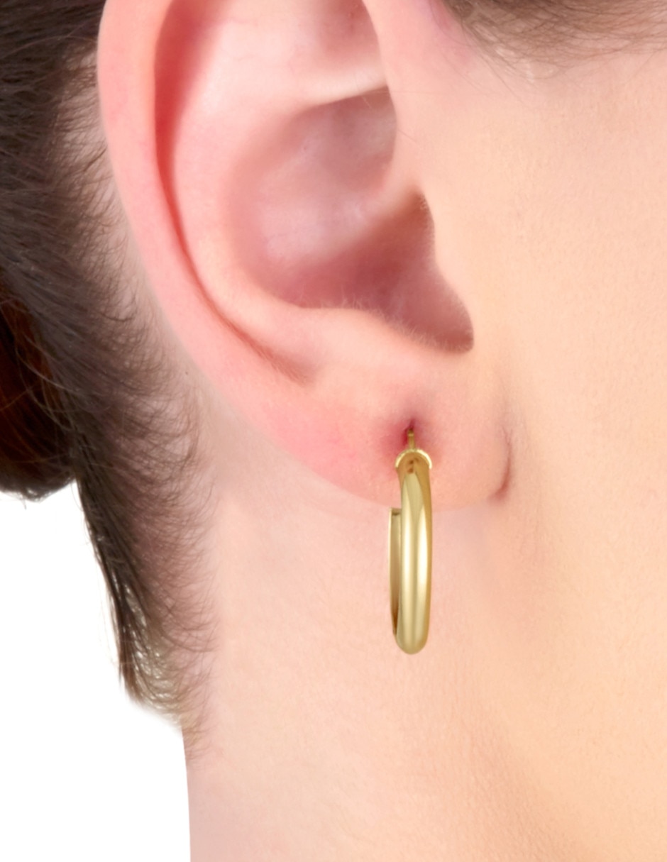 Arracadas de oro 14 K 3