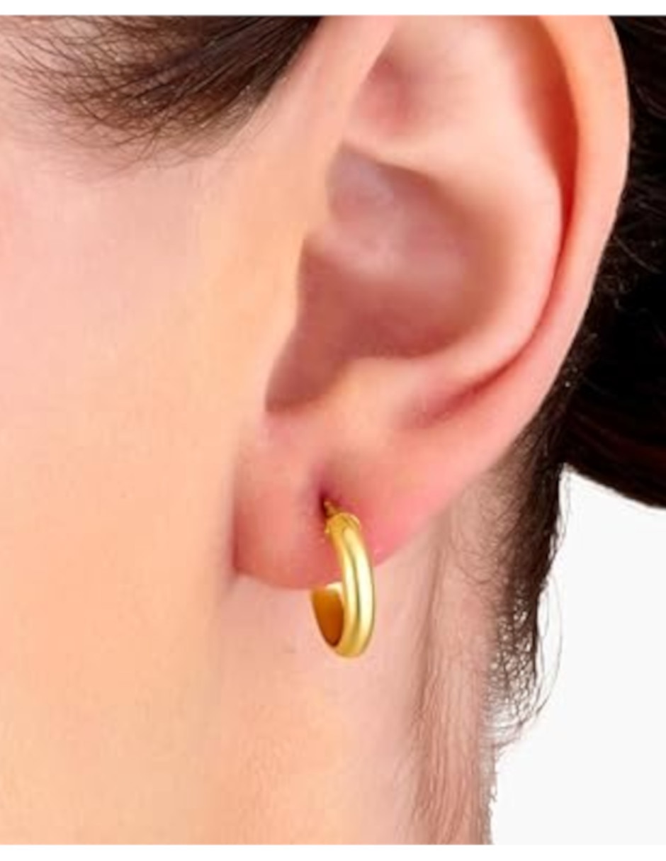 Arracadas de oro 14 K 2