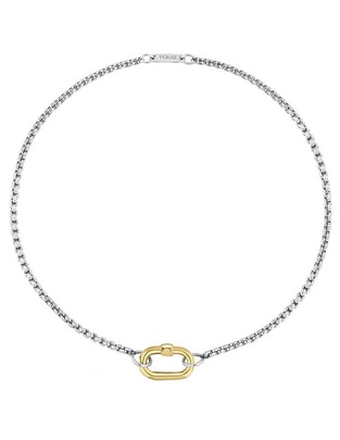 Pulsera Tous de oro 18 K Hold Oval con acabado liso