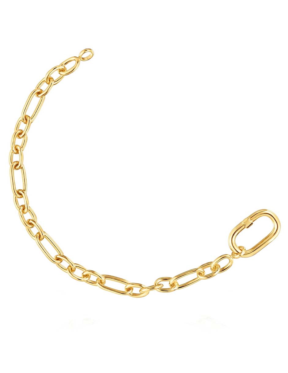 Pulsera Tous de plata P 925 Hold Oval con acabado brillante