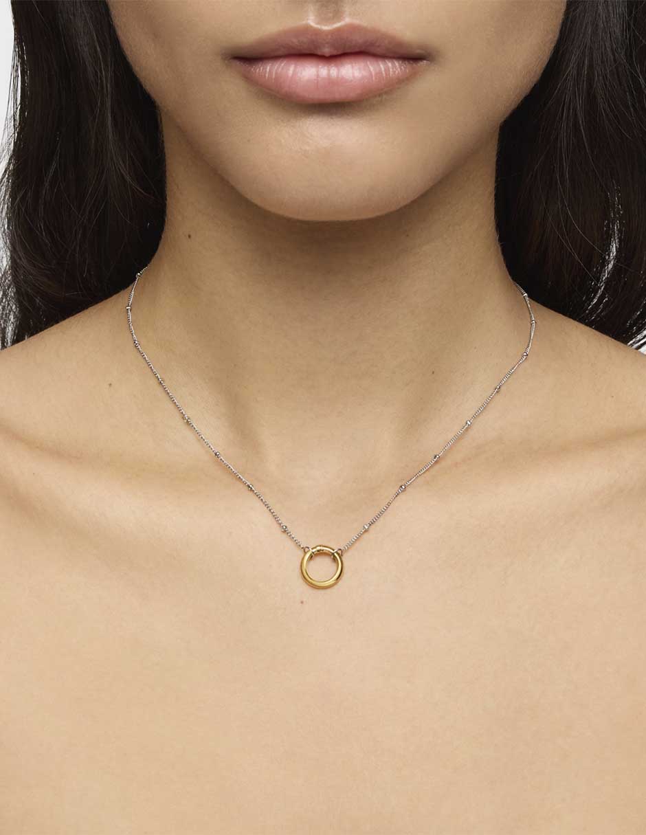 Collar Hold de oro amarillo 18 K
