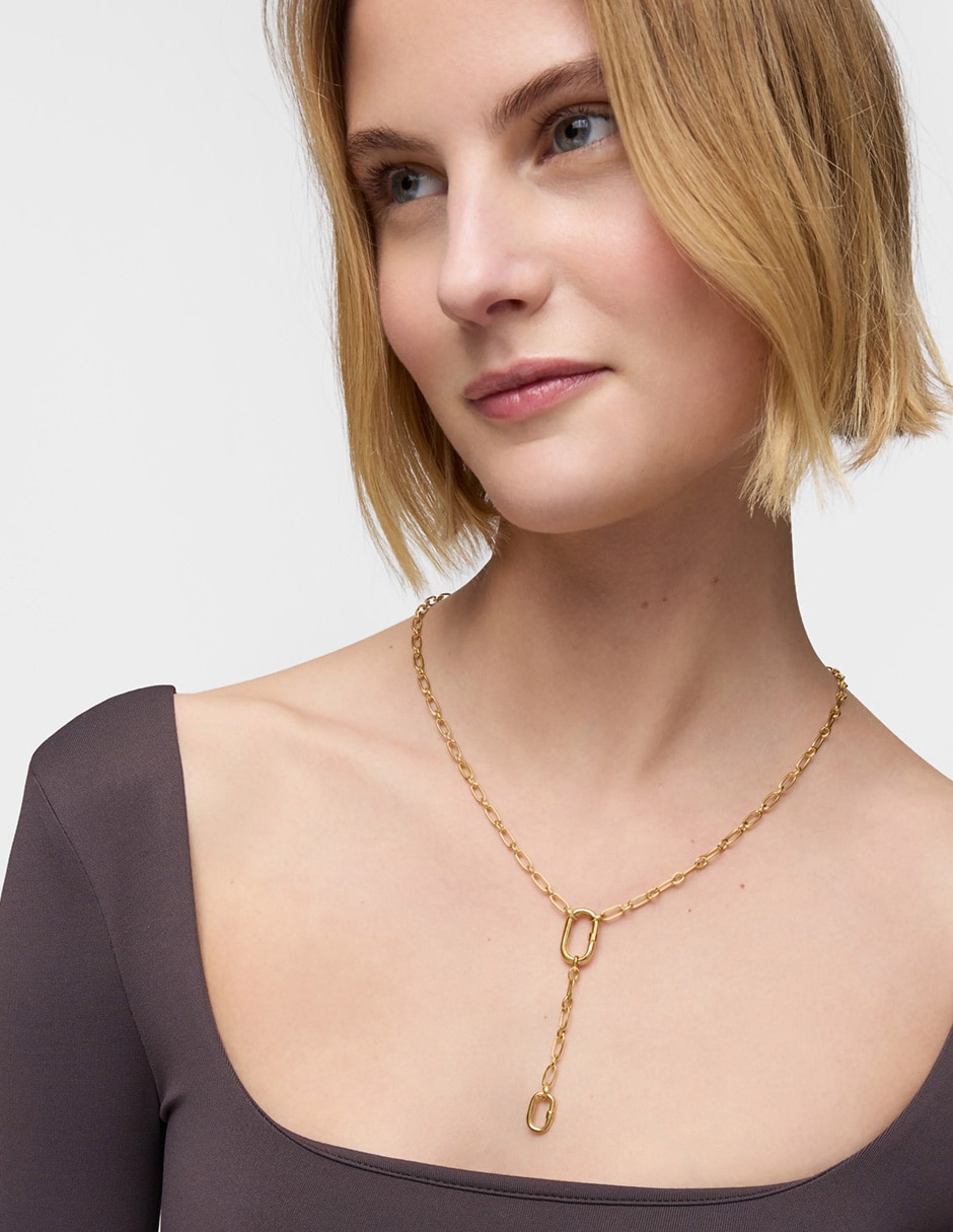 Collar de eslabones Tous Hold de plata P 925