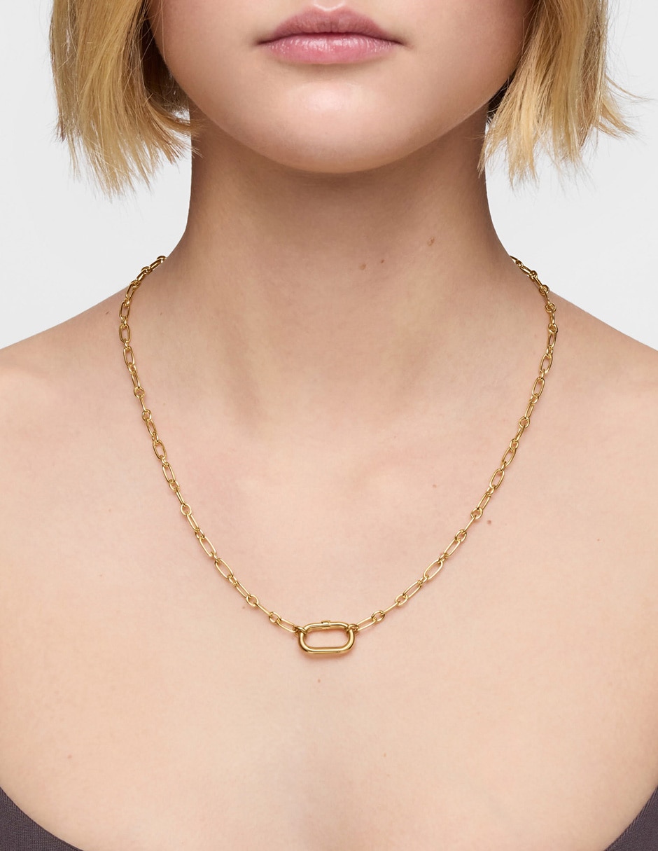 Collar de eslabones Tous Hold de plata P 925
