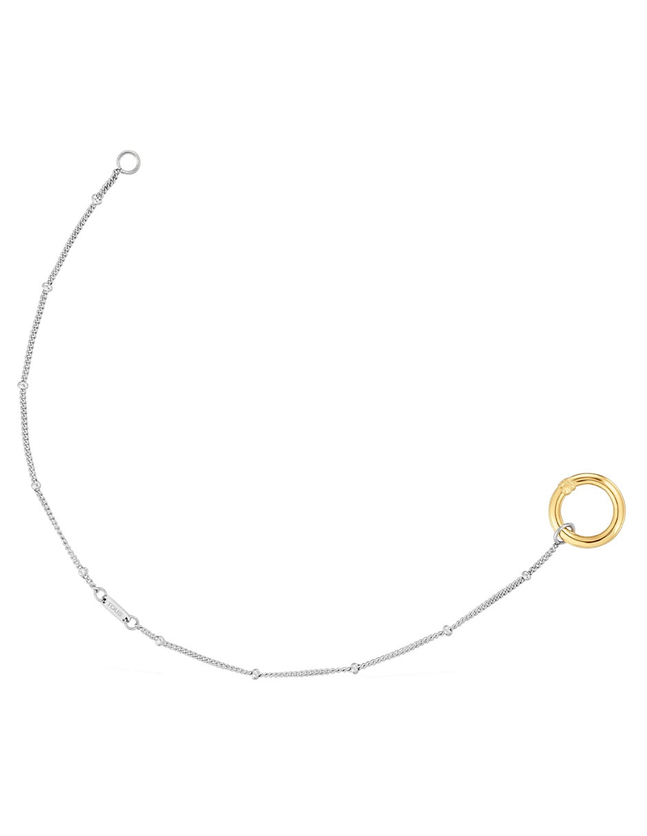 Pulsera de oro amarillo 18 k Hold con acabado brillante 5