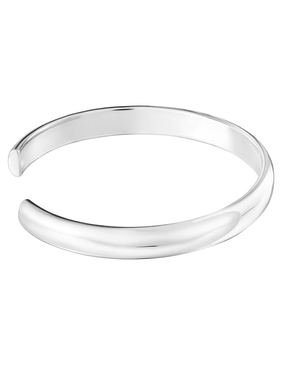 Pulsera de plata p 925 Man con acabado liso 5