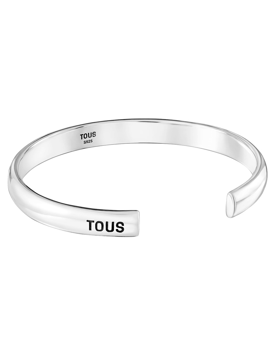 Pulsera de plata p 925 Man con acabado liso 4