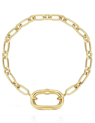 Pulsera Tous de plata P 925 Hold Oval con acabado pulido