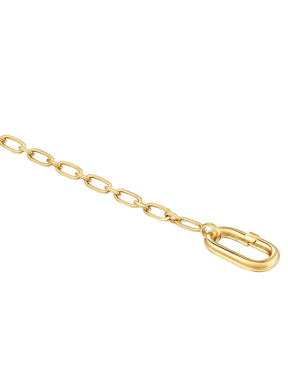 Pulsera Tous de plata P 925 Hold Oval con acabado pulido