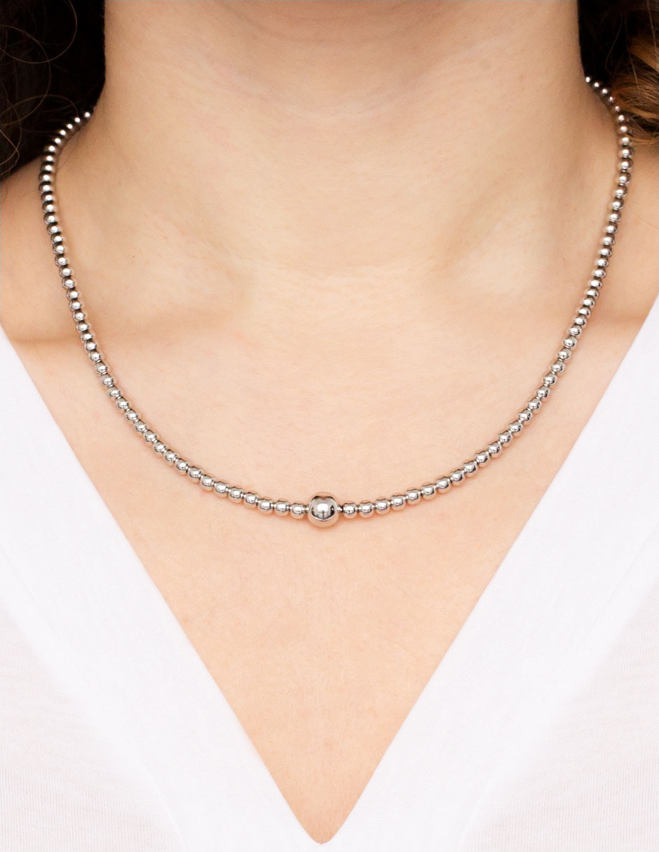 Collar de plata P 925 Collar de plata P 925