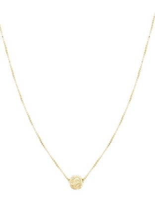 Collar circular de plata P 925
