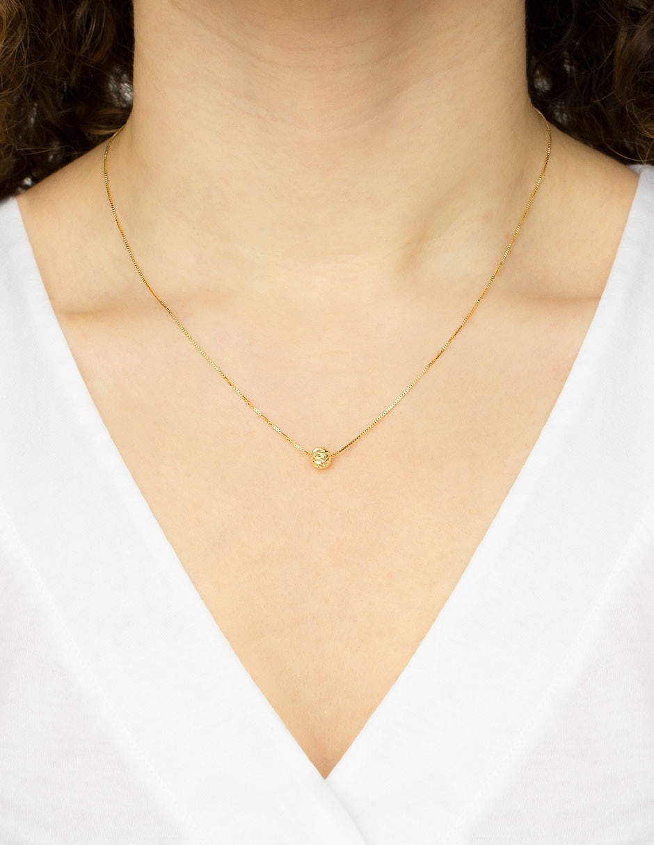 Collar circular de plata P 925 3