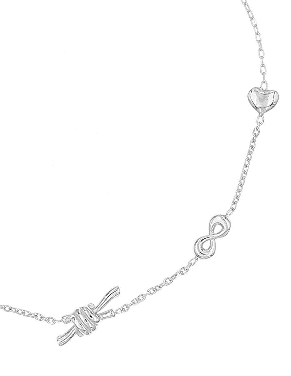 Pulsera Silvex Spa de plata p 925