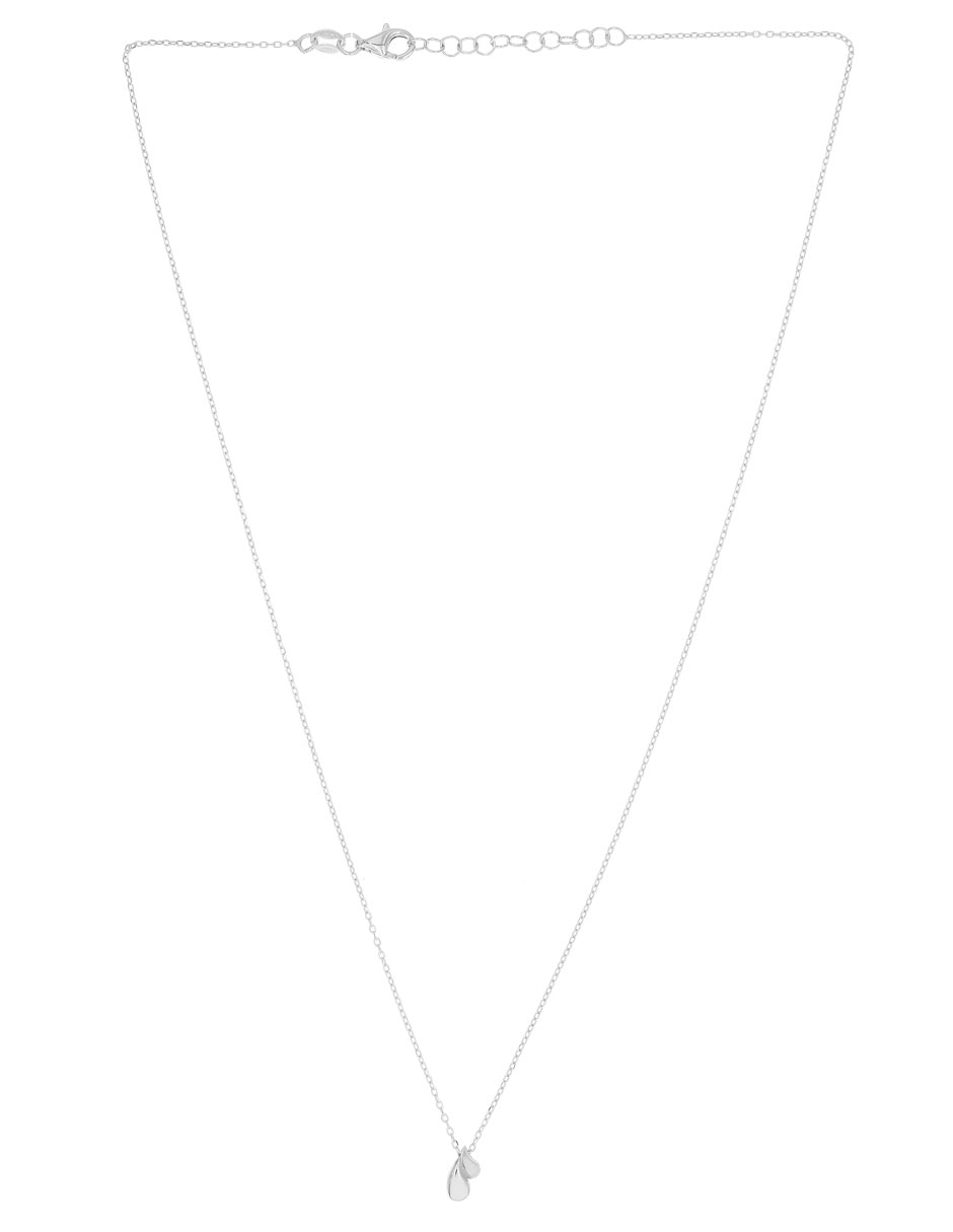 Collar de gota Silvex Spa de plata P 925