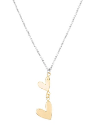 Collar de corazón Silvex Spa de plata P 925