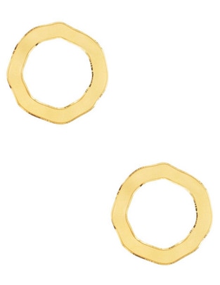 Aretes redondos Silvex Spa de plata P 925 con acabado brillante