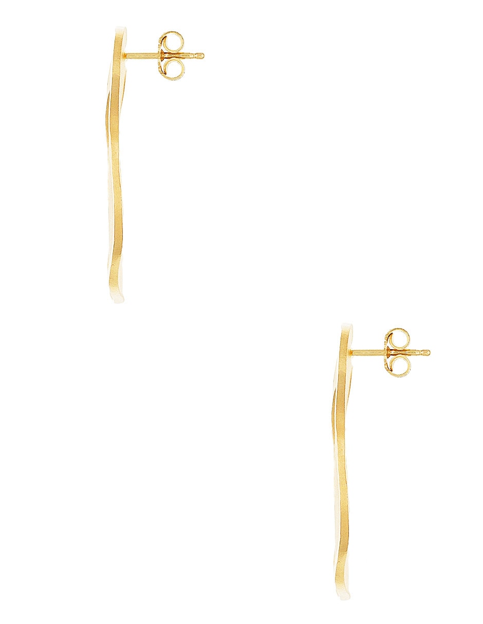 Aretes redondos Silvex Spa de plata P 925 con acabado brillante