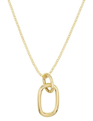 Collar ovalado Silvex Spa de plata P 925