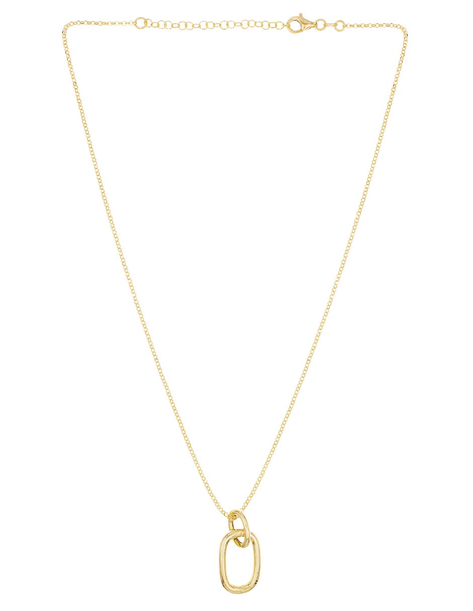Collar ovalado Silvex Spa de plata P 925