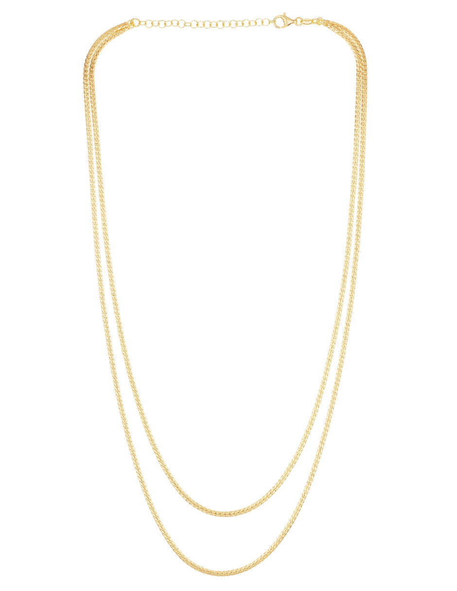 Collar de eslabones Silvex Spa de plata P 925