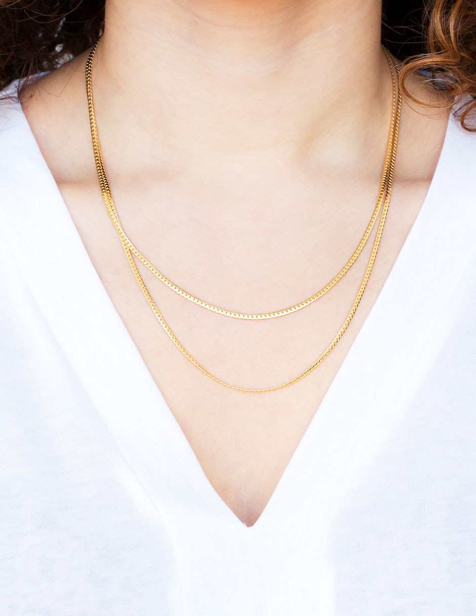Collar de eslabones de plata P 925
