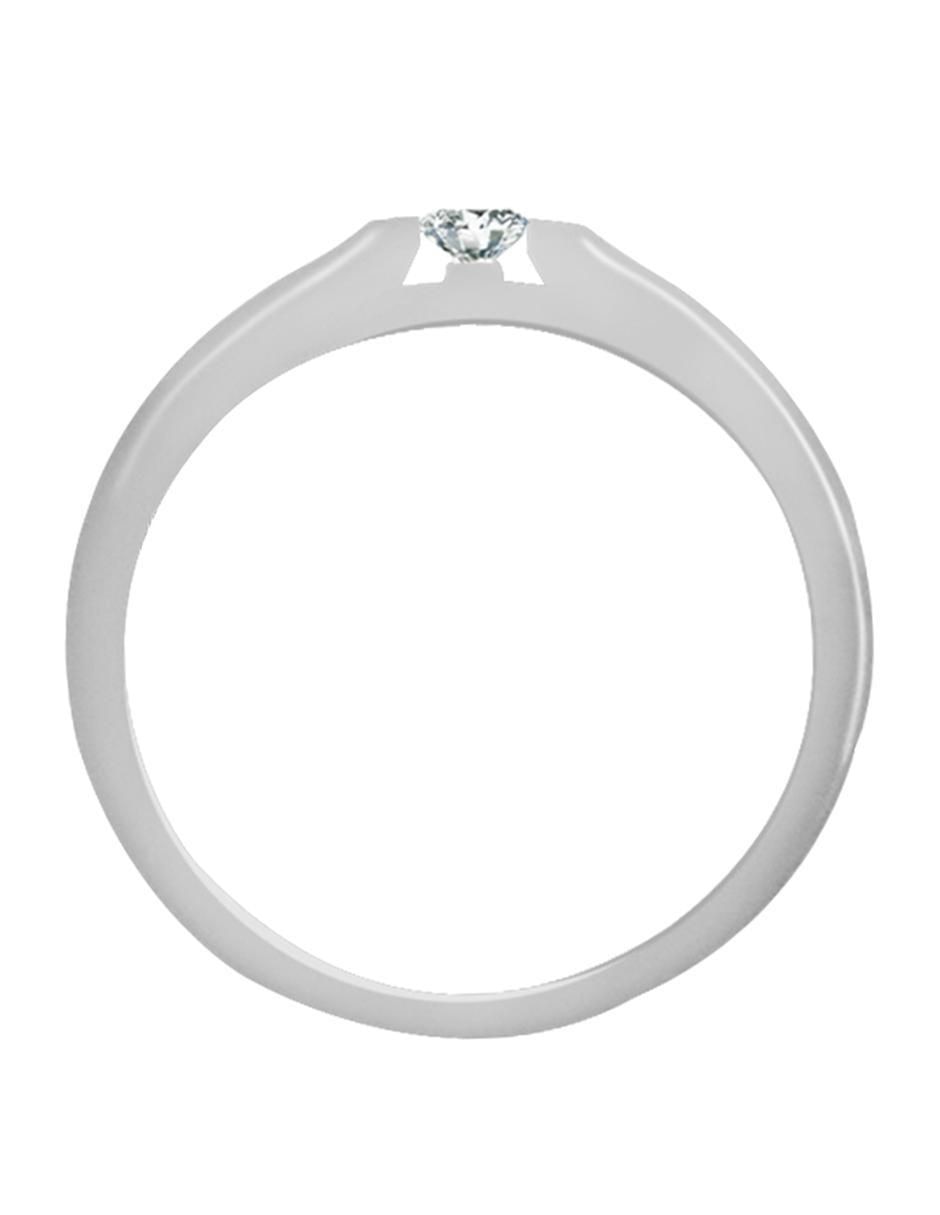 Anillo de compromiso 14 k Carlie diamante 2