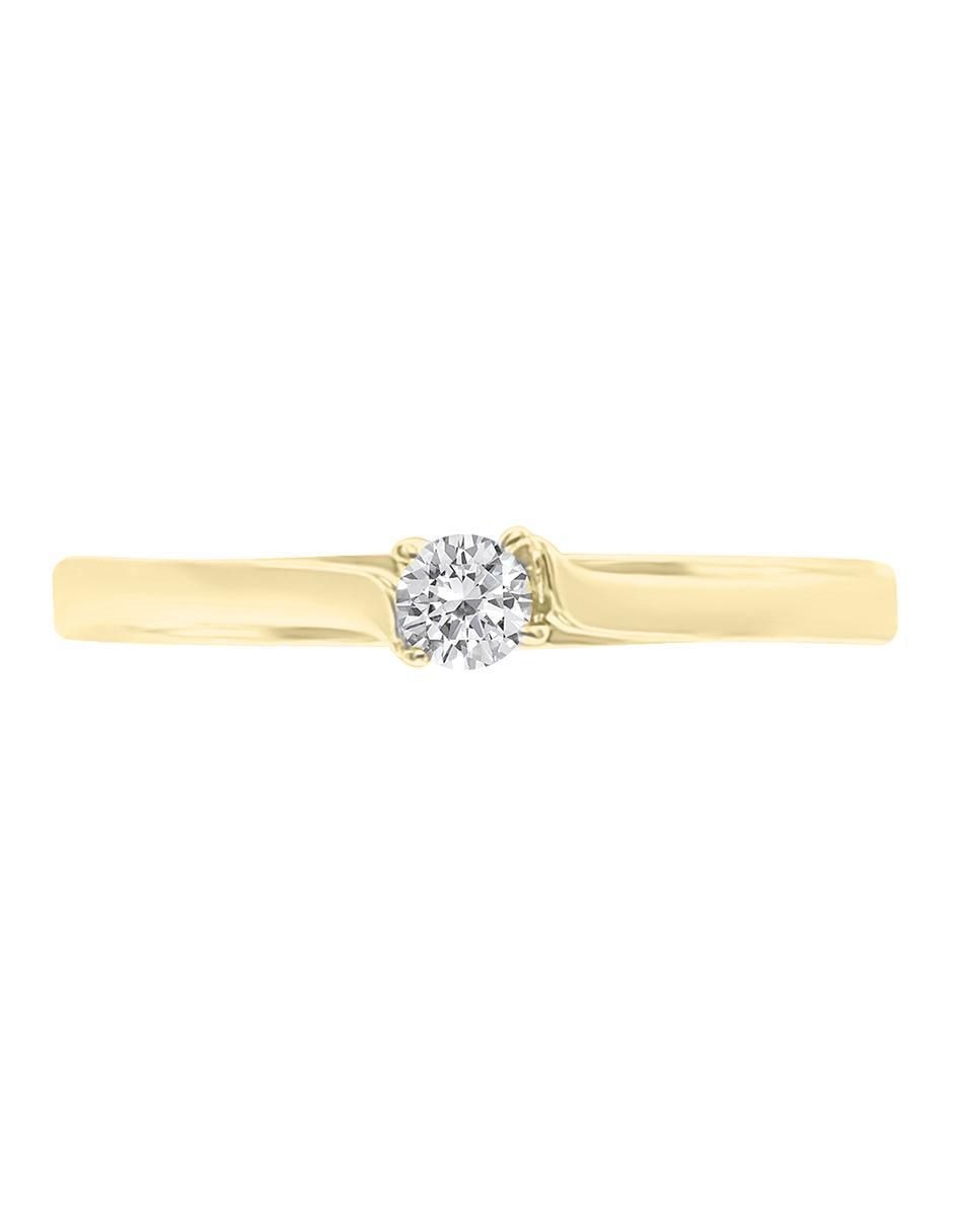 Anillo de compromiso 14 k Kamill diamante Anillo de compromiso 14 k Kamill diamante