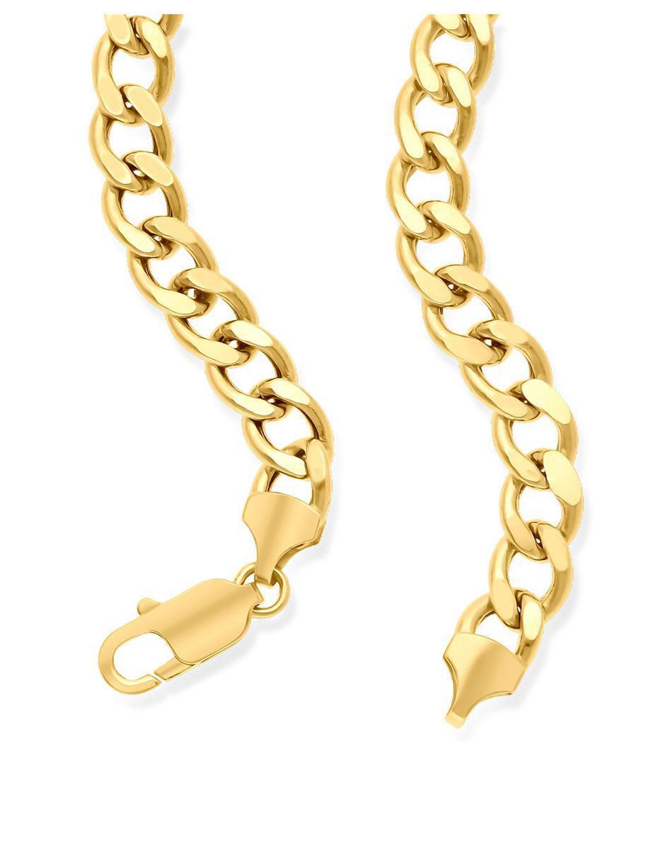 Pulsera de oro amarillo 14 K acabado brillante 2