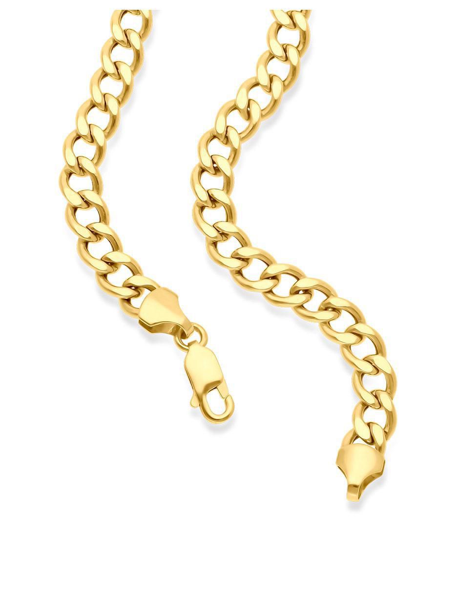 Pulsera de oro amarillo 14 K acabado brillante 2