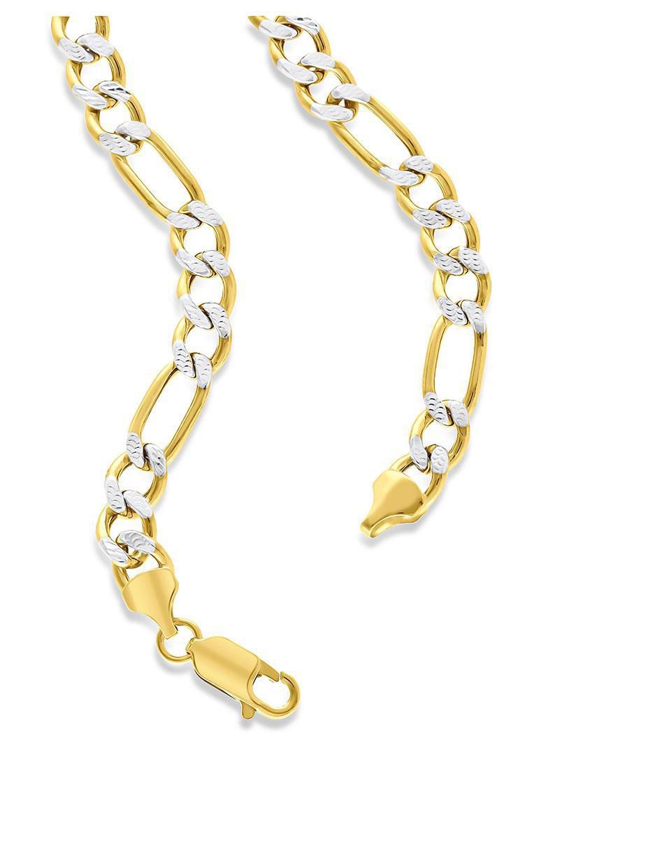 Pulsera de oro 14 K acabado brillante 2