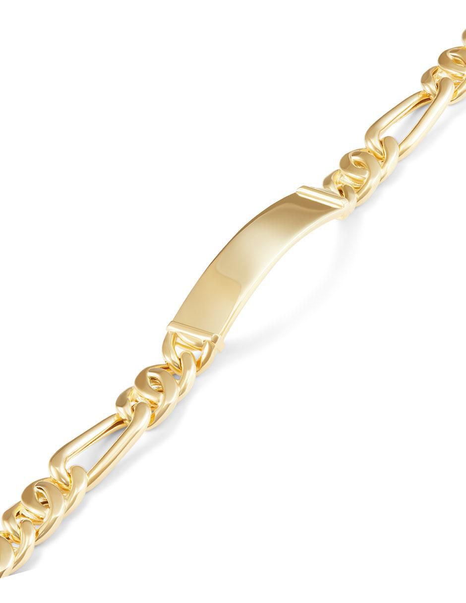 Esclava de oro 14 K acabado pulido 2