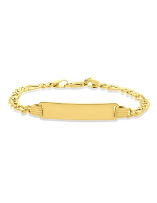 Esclava de oro 14 K con acabado brillante Esclava de oro 14 K con acabado brillante