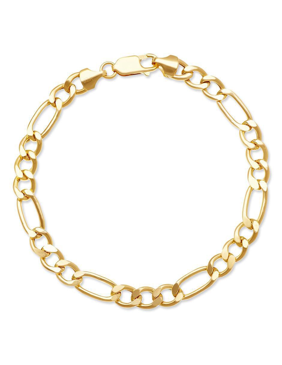 Pulsera de oro 14 K acabado pulido Pulsera de oro 14 K acabado pulido