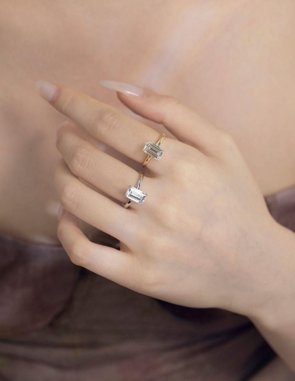 Anillo de compromiso de plata P 925 Eloise 6