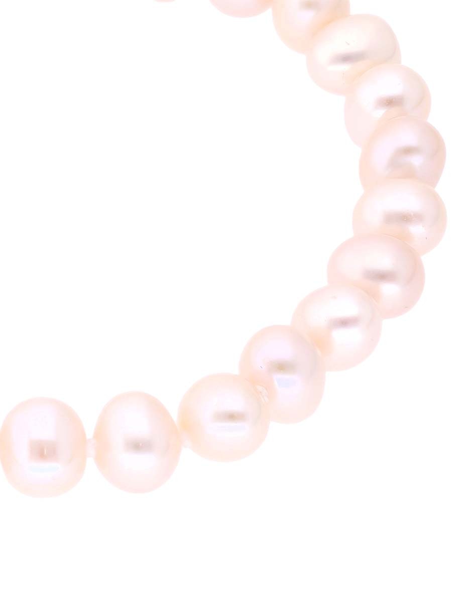 Pulsera Lusso de oro con perla 14 k