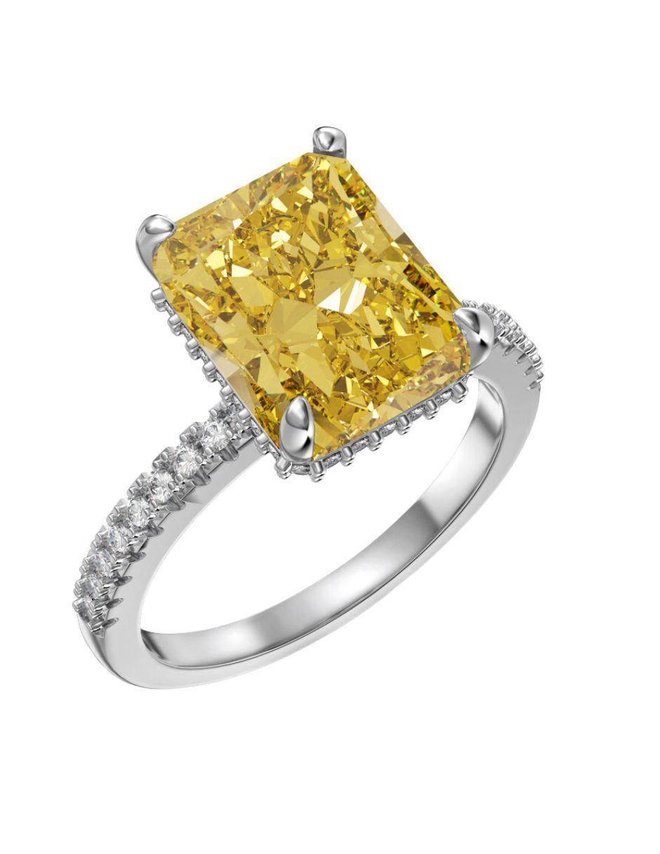 Anillo de compromiso de plata P 925 Lili Anillo de compromiso de plata P 925 Lili